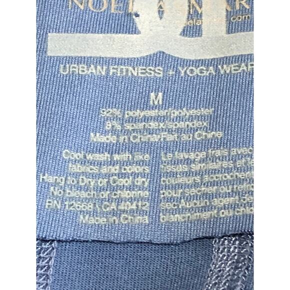 Noel Asmar Uniform Women's Prima Fitness Yoga Spa Jacket Blue Size Medium - Picture 8 of 12